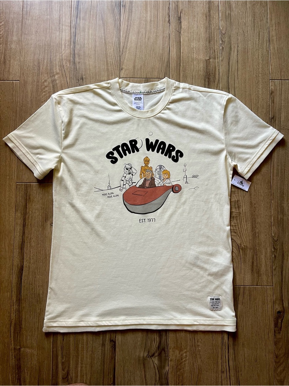 Disney Star Wars Cream Graphic Tee